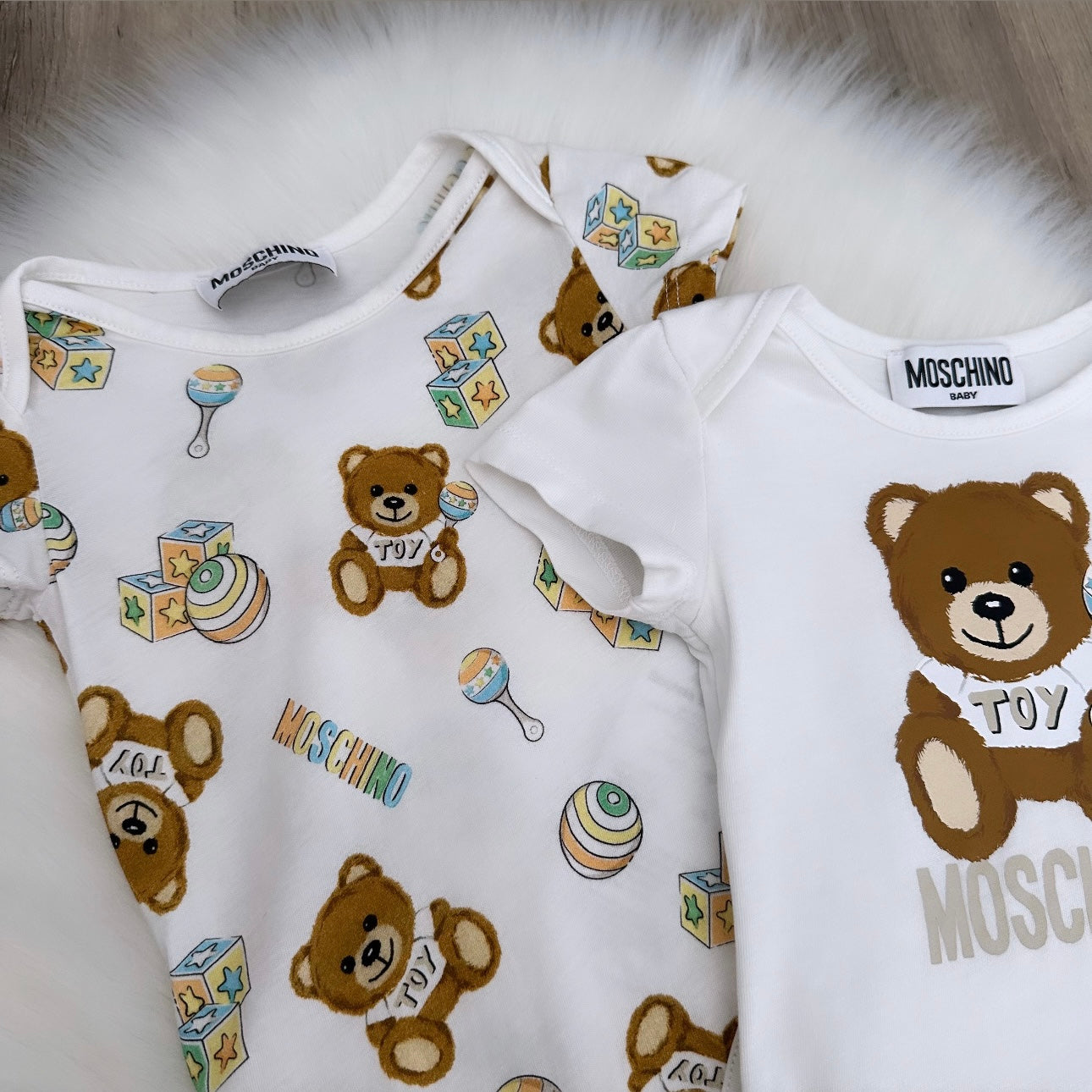 Moschino Unisex Vest Set - 3/6 months