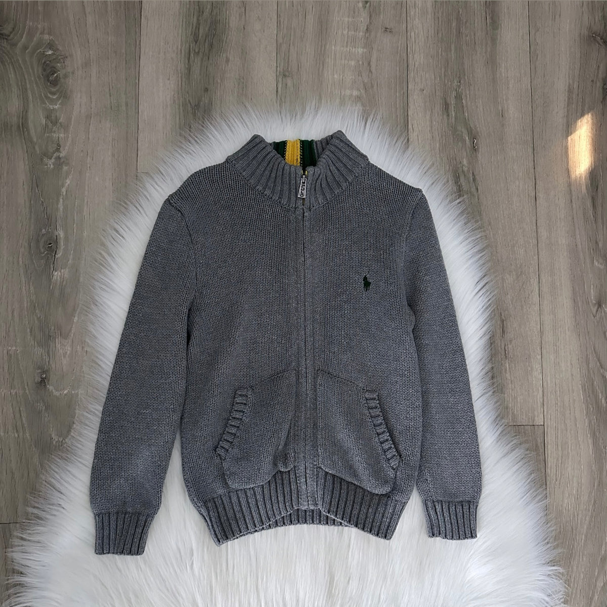 Ralph Lauren Boys Knitted Jacket - Age 3