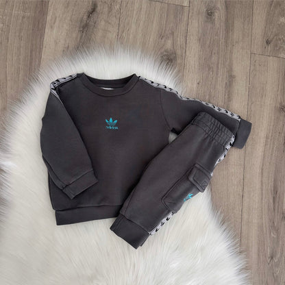 Adidas Boys Tracksuit Set - 3/6 months