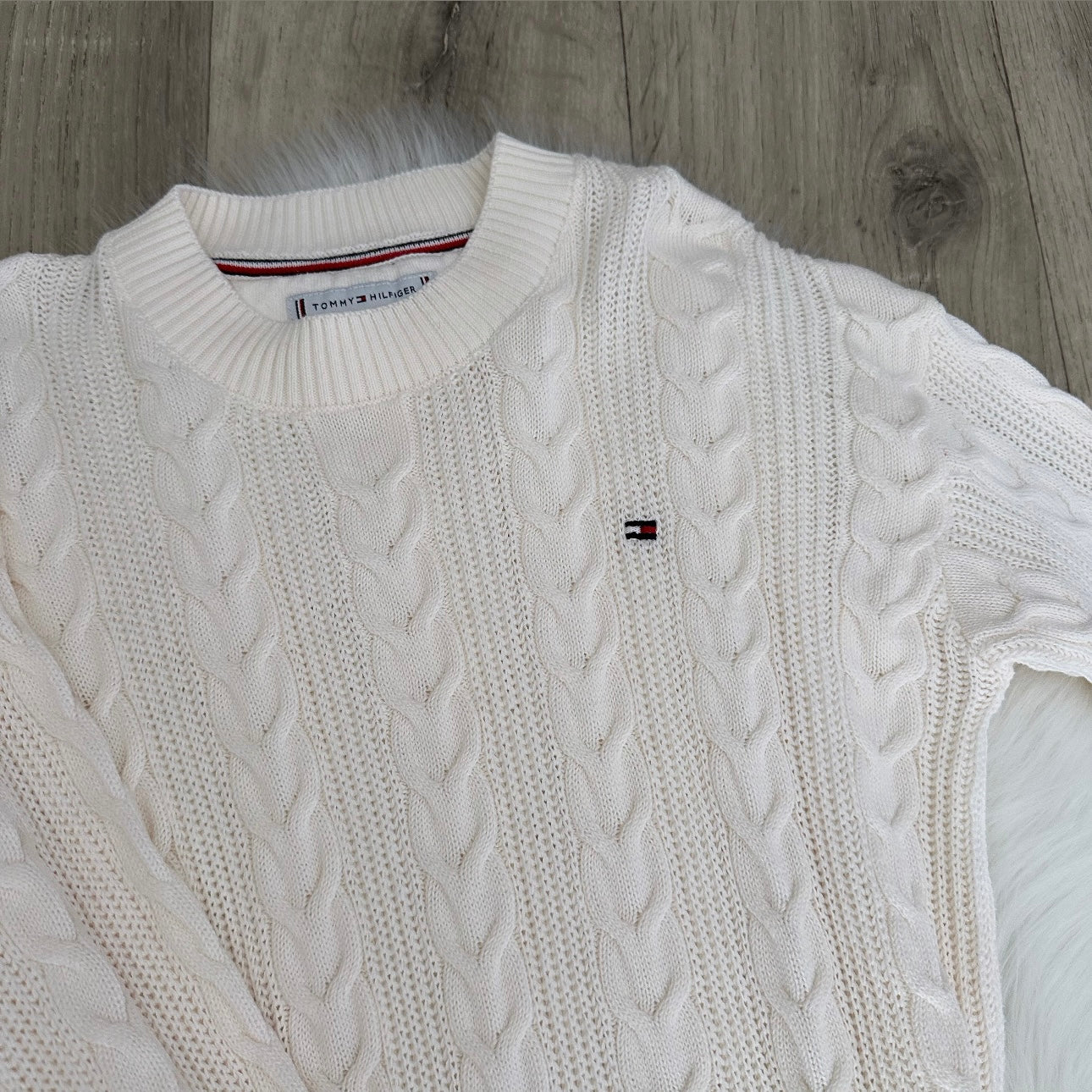 Tommy Hilfiger Girls Jumper Dress - Age 8