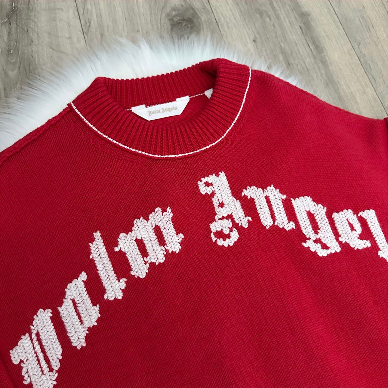 Palm Angels Unisex Knitted Jumper - Age 10