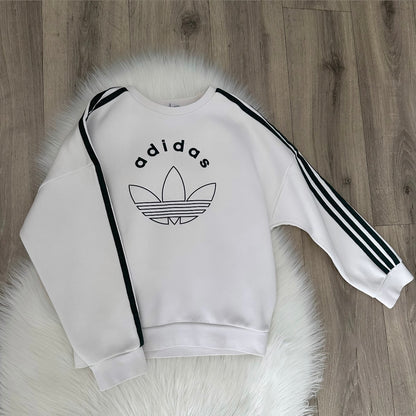 Adidas Unisex Jumper - Age 7/8 Years