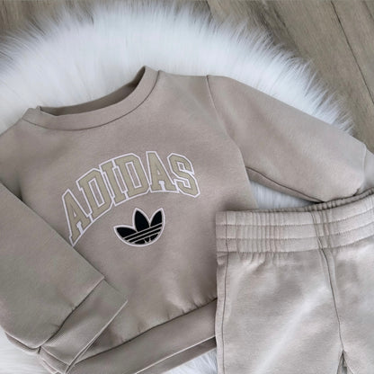 Adidas Boys Tracksuit - 0/3 months