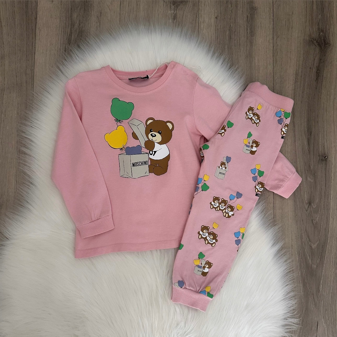 Moschino Girls Set - 9/12 months