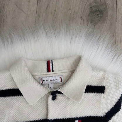 Tommy Hilfiger Boys Knitted Romper - 0/3 months