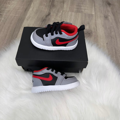 Jordan 1 ‘Cement Fire Red’ Boys Trainers - 3.5 Infant