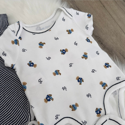 Ralph Lauren Boys Vest Set - Newborn