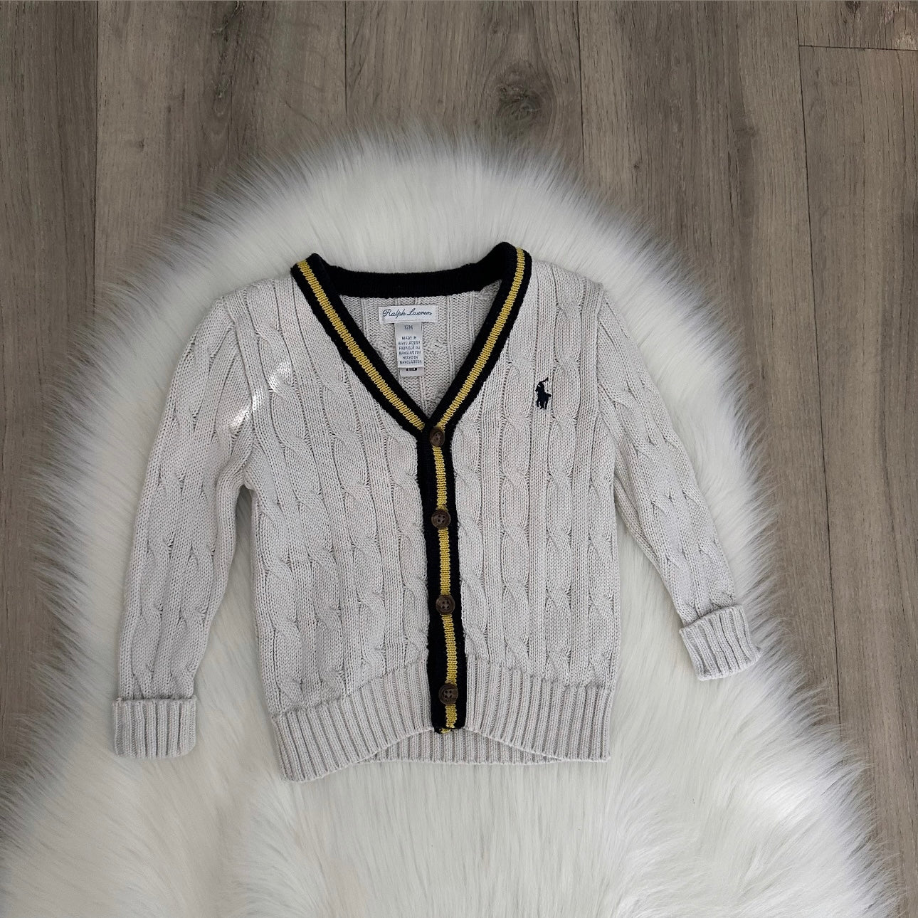 Ralph Lauren Boys Cardigan - 12M