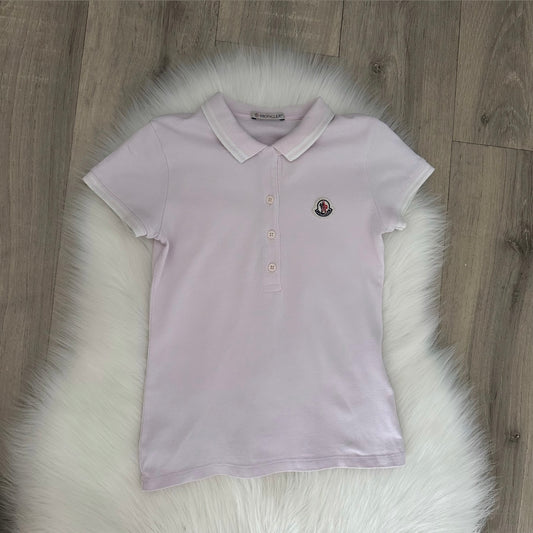 Moncler Girls Polo Shirt - Age 8