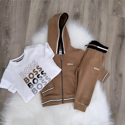 Hugo Boss Boys Tracksuit Set - 12M