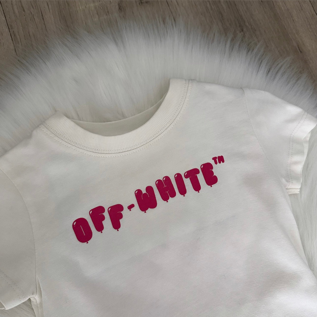 Off-White Unisex T shirt - 6/9 months
