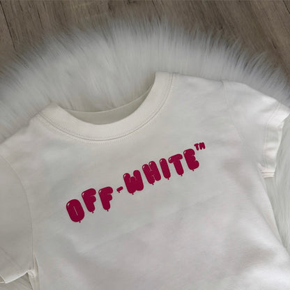 Off-White Unisex T shirt - 6/9 months