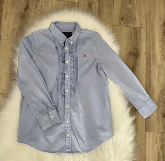Ralph Lauren Girls Shirt - Age 6