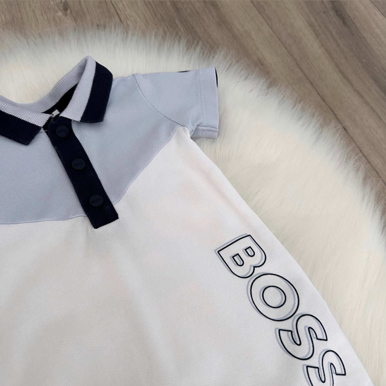 Hugo Boss Boys Romper - 1M / 6M