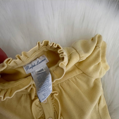 Ralph Lauren Girls Romper - Size Newborn