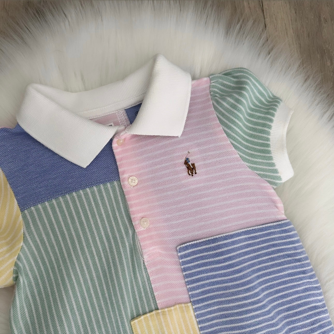Ralph Lauren Girls Dress Set - 18M