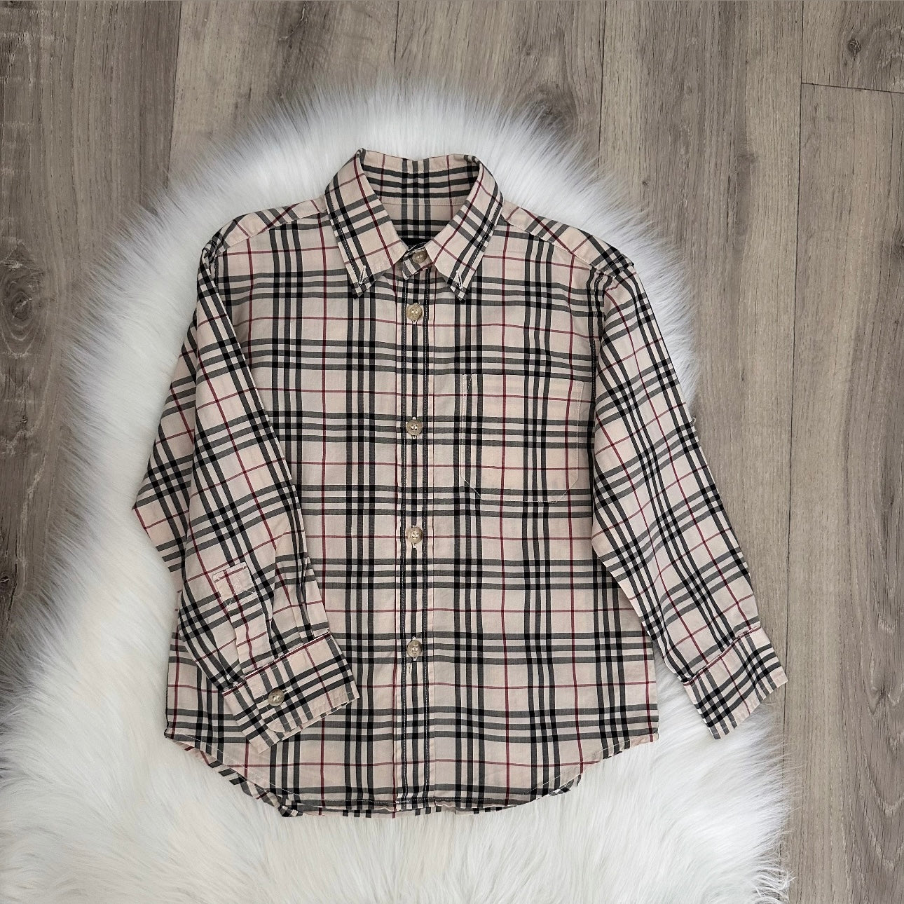Burberry Vintage Boys Shirt - Age 4