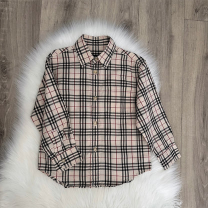 Burberry Vintage Boys Shirt - Age 4