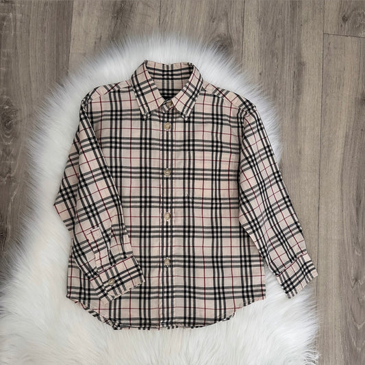 Burberry Vintage Boys Shirt - Age 4