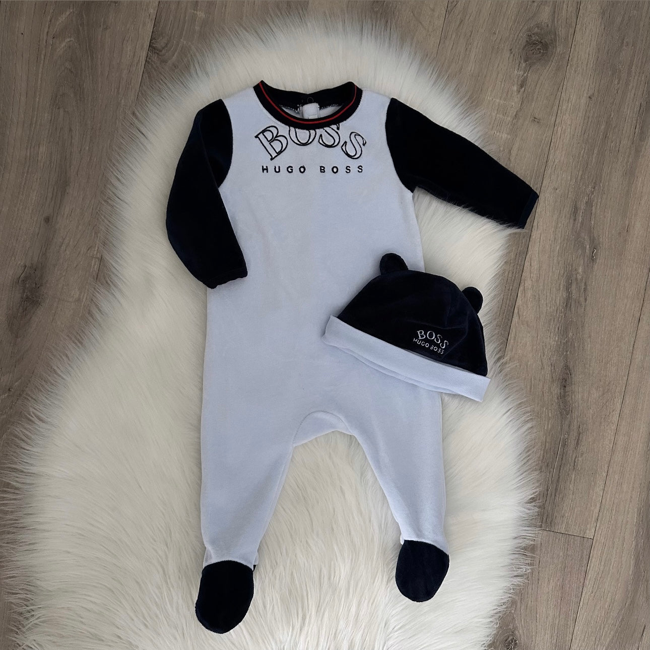 Hugo Boss Boys Babygrow - 6M