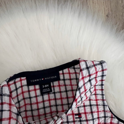 Tommy Hilfiger Boys Romper Set - 3/6 months