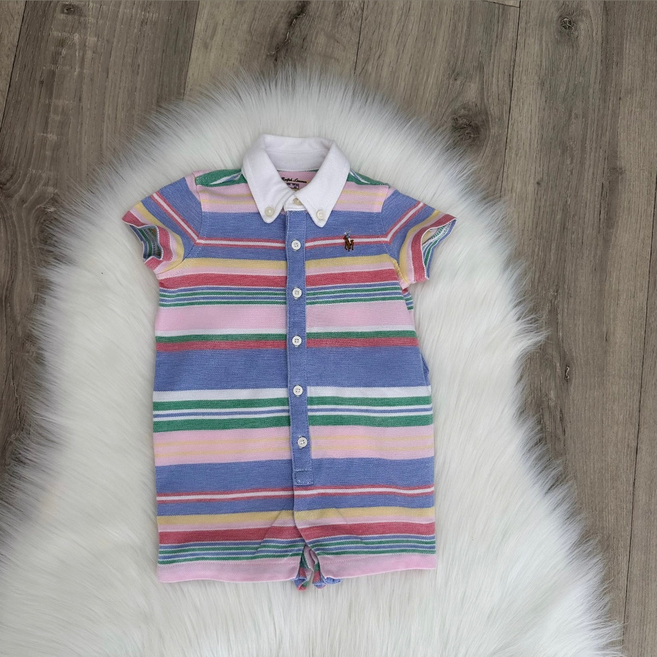 Ralph Lauren Boys Romper - 3M