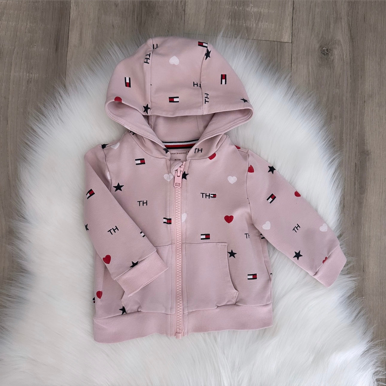 Tommy Hilfiger Girls Jacket - 3/6 months