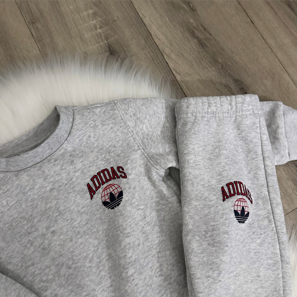 Adidas Boys Tracksuit Set - 6/9 months