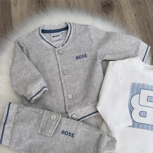 Hugo Boss Boys Tracksuit Set - 1M