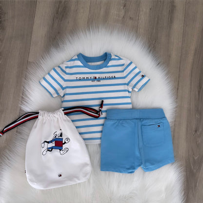 Tommy Hilfiger Boys Shorts Set - 0/3 months