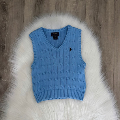 Ralph Lauren Boys Knitted Vest - Age 2
