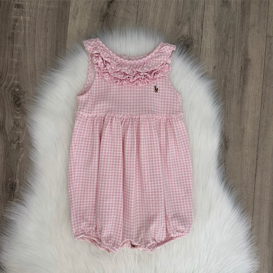 Ralph Lauren Girls Romper - 24M