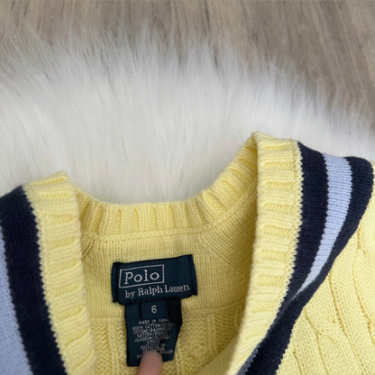 Ralph Lauren Boys Knitted Vest - Age 6