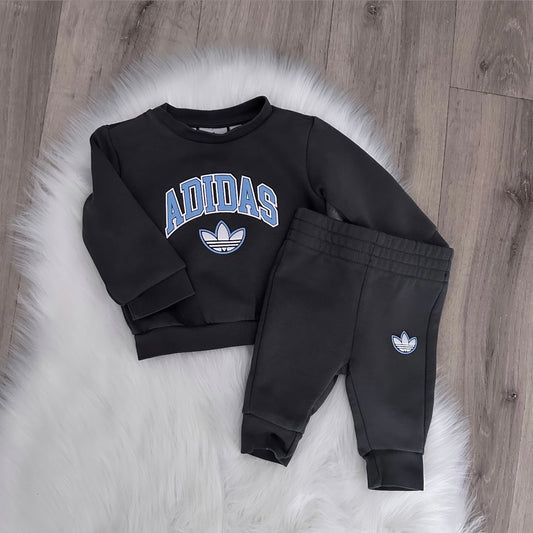 Adidas Boys Tracksuit - 0/3 months