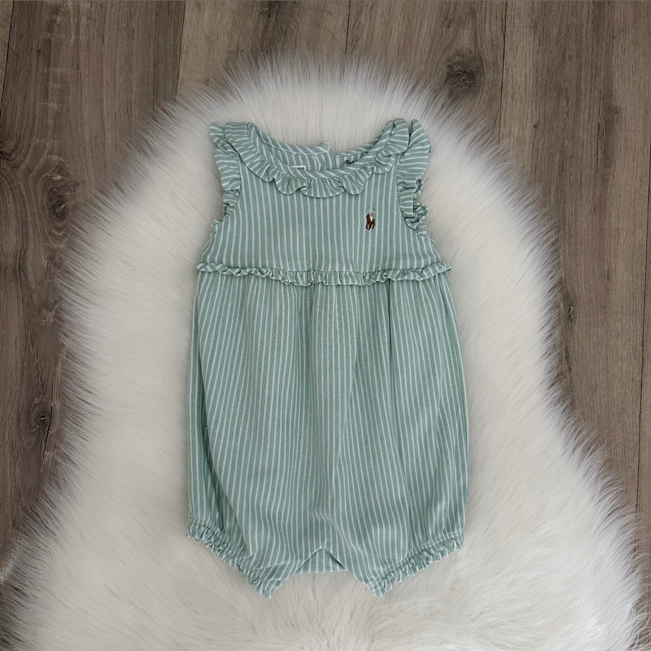 Ralph Lauren Girls Romper - 6M