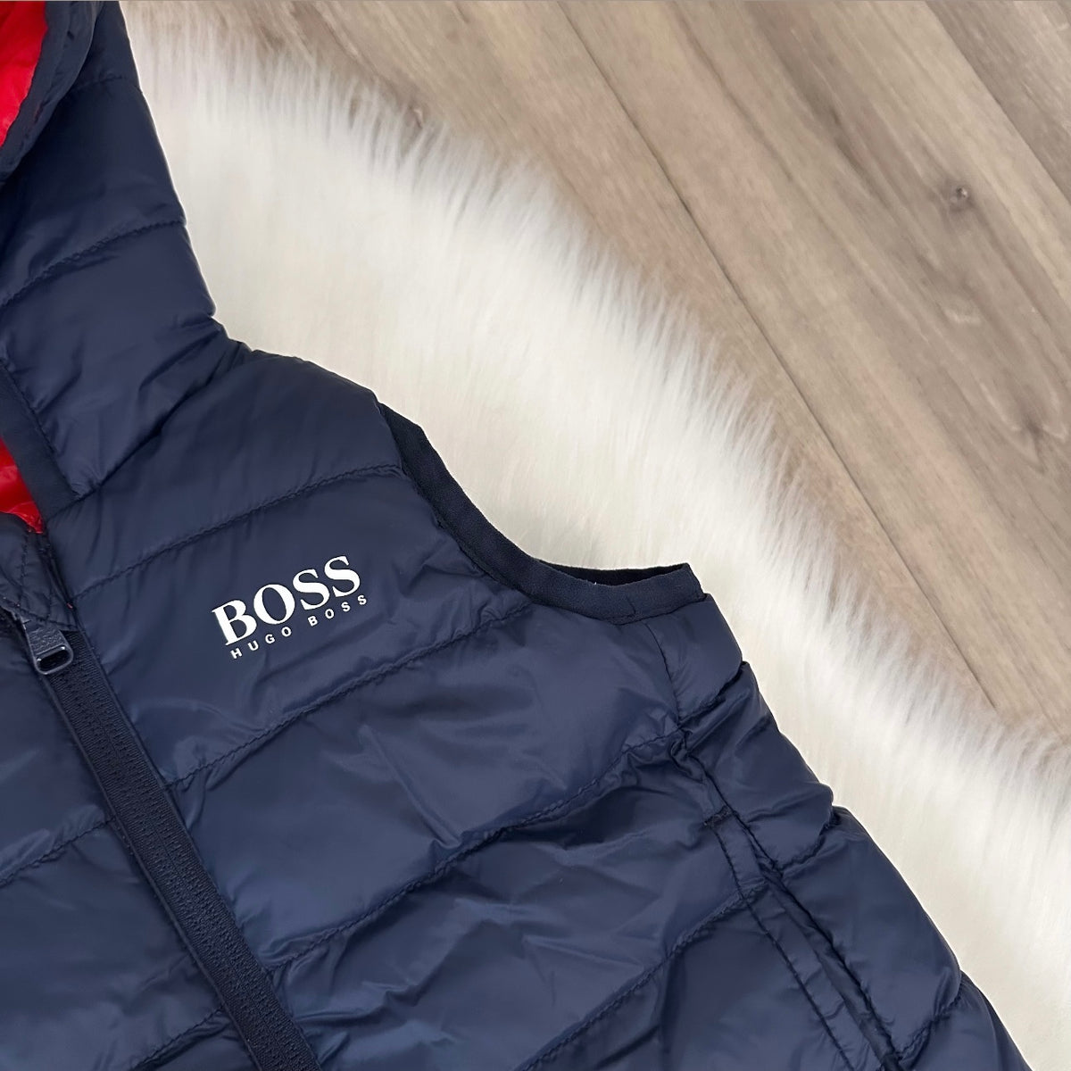 Hugo Boss Boys Reversible Gilet - Age 2