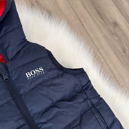 Hugo Boss Boys Reversible Gilet - Age 2