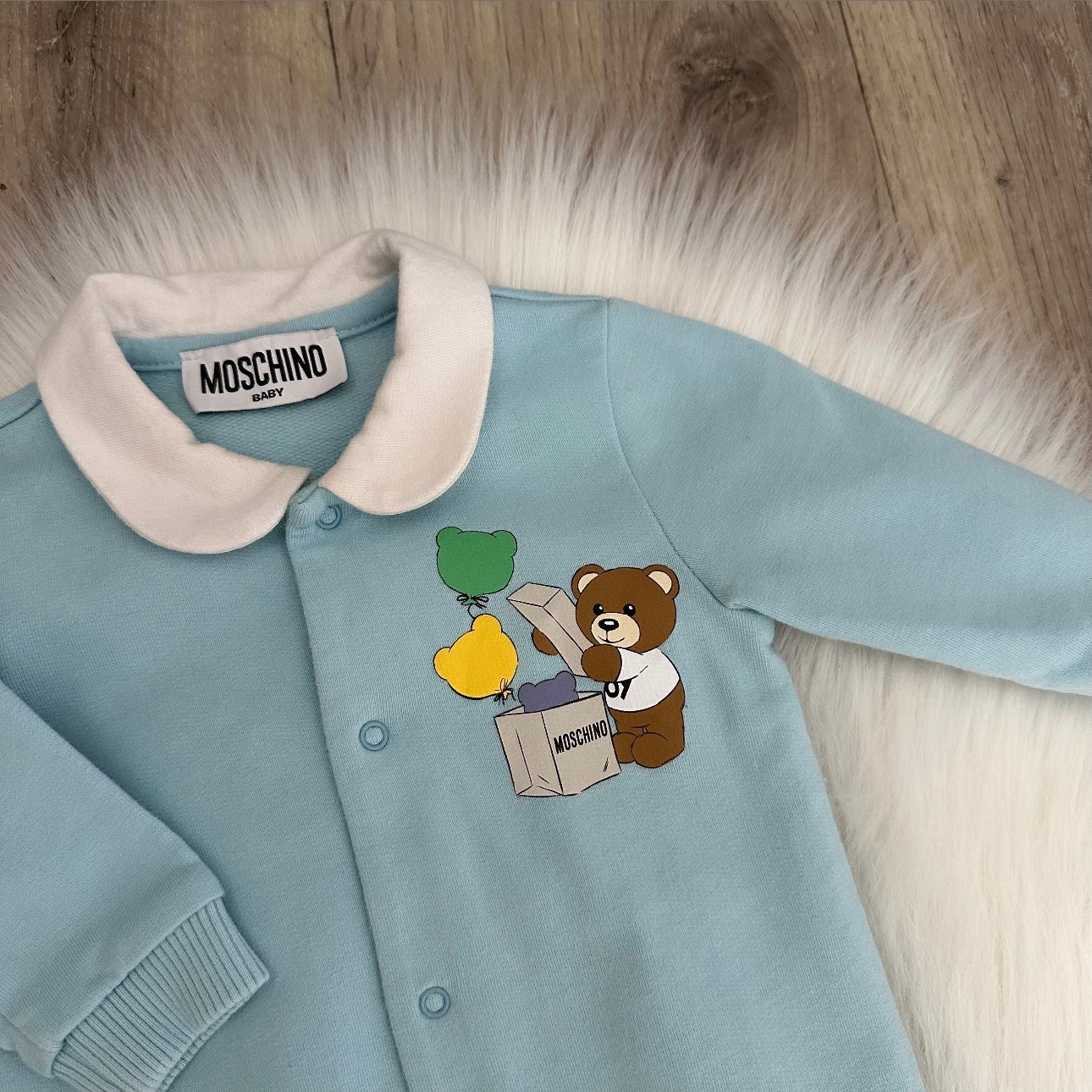 Moschino Boys Babygrow - 1/3 months