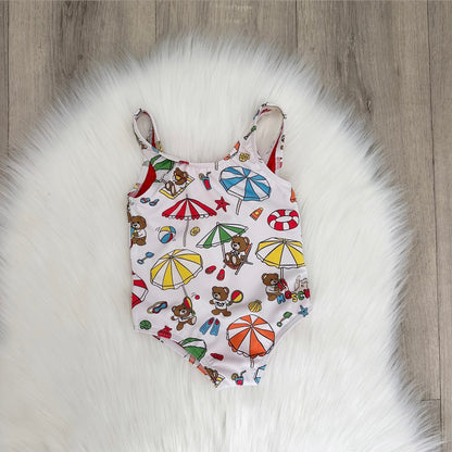 Moschino Girls Swimming Costume - 3/6 months